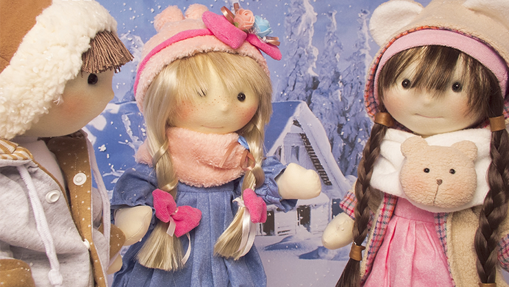 capa do curso Coleção de bonecas de inverno